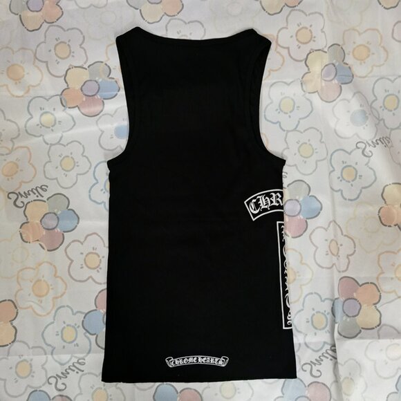 Chrome Hearts Black Sleeveless Lettering Top - Picture 5 of 7